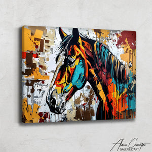 Tableau Chevaux Peinture