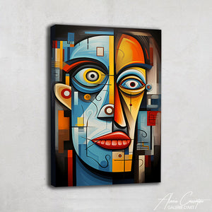 Tableau Cubisme Portrait
