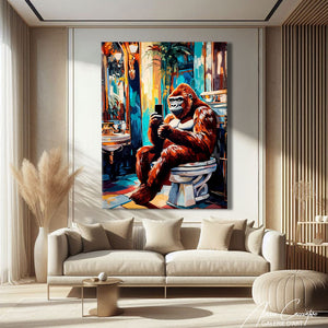tableau singe