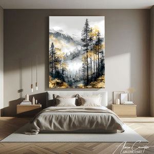 TABLEAU FORET ARBRE AlessioCacciatore