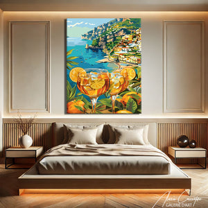 Tableau de la Mer sur Toile