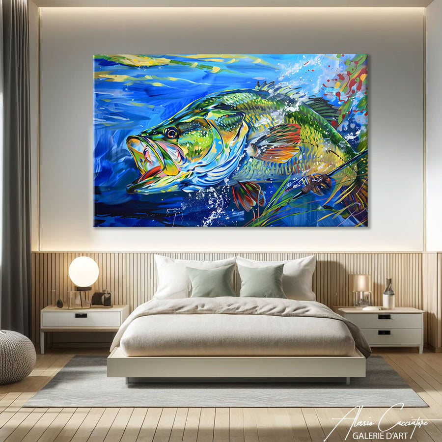 Tableau Poisson Coloré – mise en situation