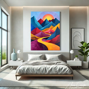 Tableau Paysage Montagne