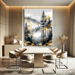 TABLEAU FORET ARBRE AlessioCacciatore