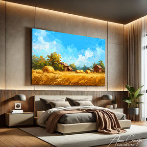 Tableau Peinture Paysage Moderne