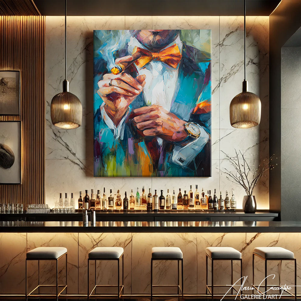 Tableau Cigare Chic