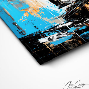 TABLEAU PEINTURE BATEAU MER Alessio Cacciatore