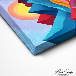 TABLEAU DÉCO MONTAGNE Alessio Cacciatore