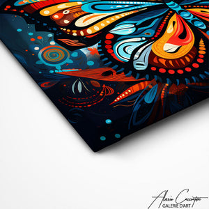 TABLEAU PAPILLON DE NUIT Alessio Cacciatore