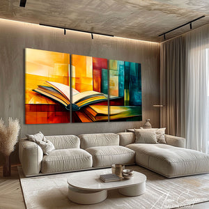 Tableau Triptyque Mural