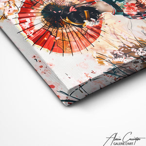 TABLEAU GEISHA JAPONAISE AlessioCacciatore