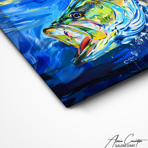 TABLEAU POISSON COLORÉ AlessioCacciatore