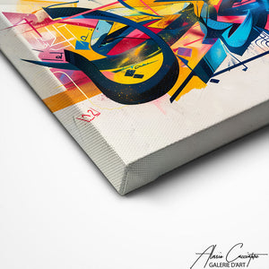 TABLEAU CALLIGRAPHIE ARABE Alessio Cacciatore
