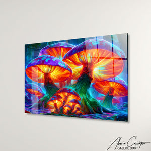 Cadre Peinture Champignon