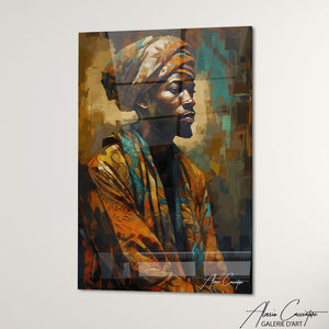 TABLEAU AFRICAIN HOMME Alessio Cacciatore
