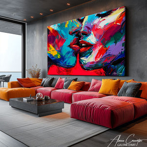 Tableau Couple Peinture