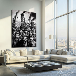 tableau style industriel chic