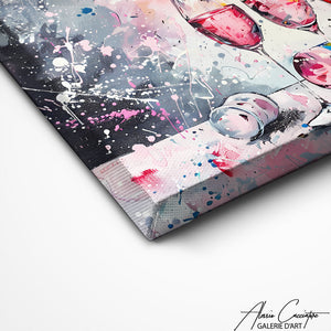 TABLEAU MURAL CHAMPAGNE Alessio Cacciatore