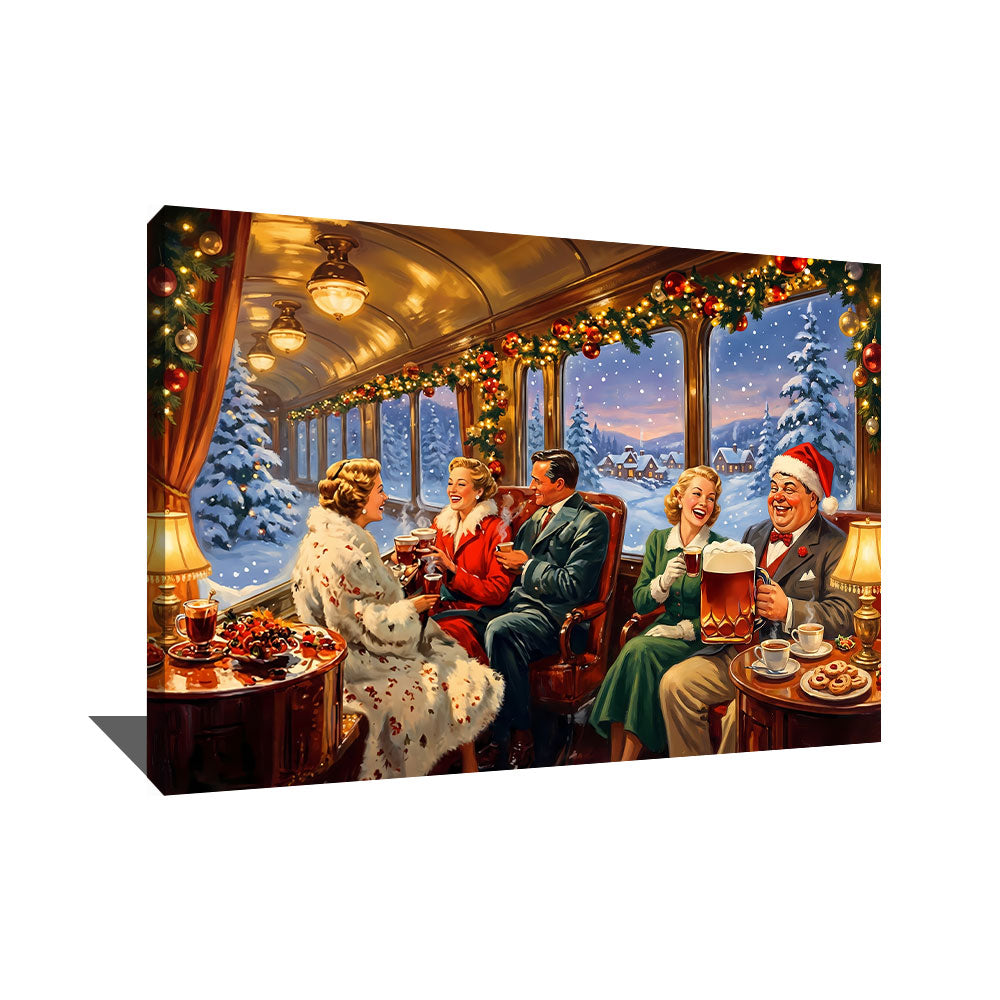 Tableau Deco Salon Vintage