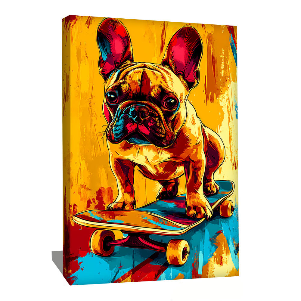 Tableau Chien Rigolo