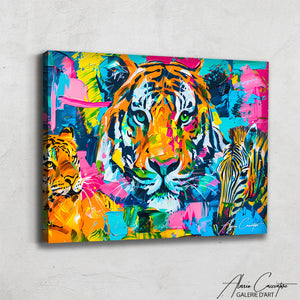 Tableau Animaux Coloré