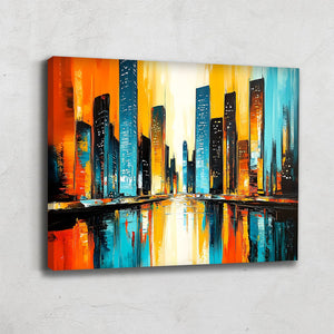 Tableau coucher de soleil