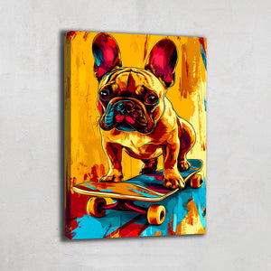 Tableau Chien Rigolo