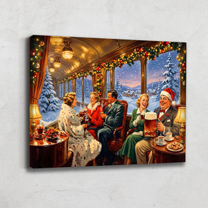 Tableau Deco Salon Vintage