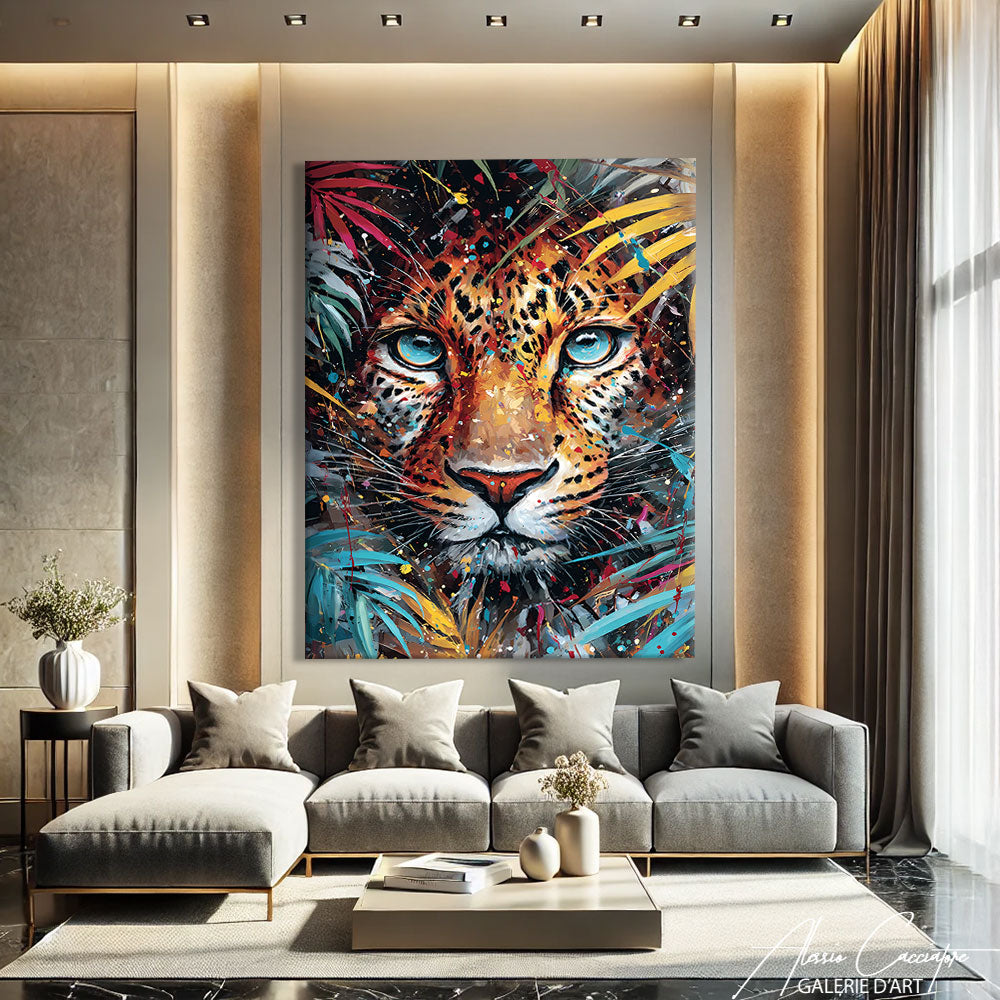 TABLEAU LÉOPARD DESIGN