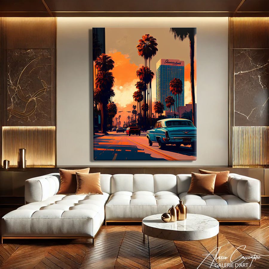 TABLEAU LOS ANGELES ART DECO
– mise en situation