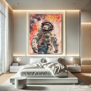 Peinture Singe Aquarelle