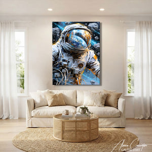 Peinture Astronaute