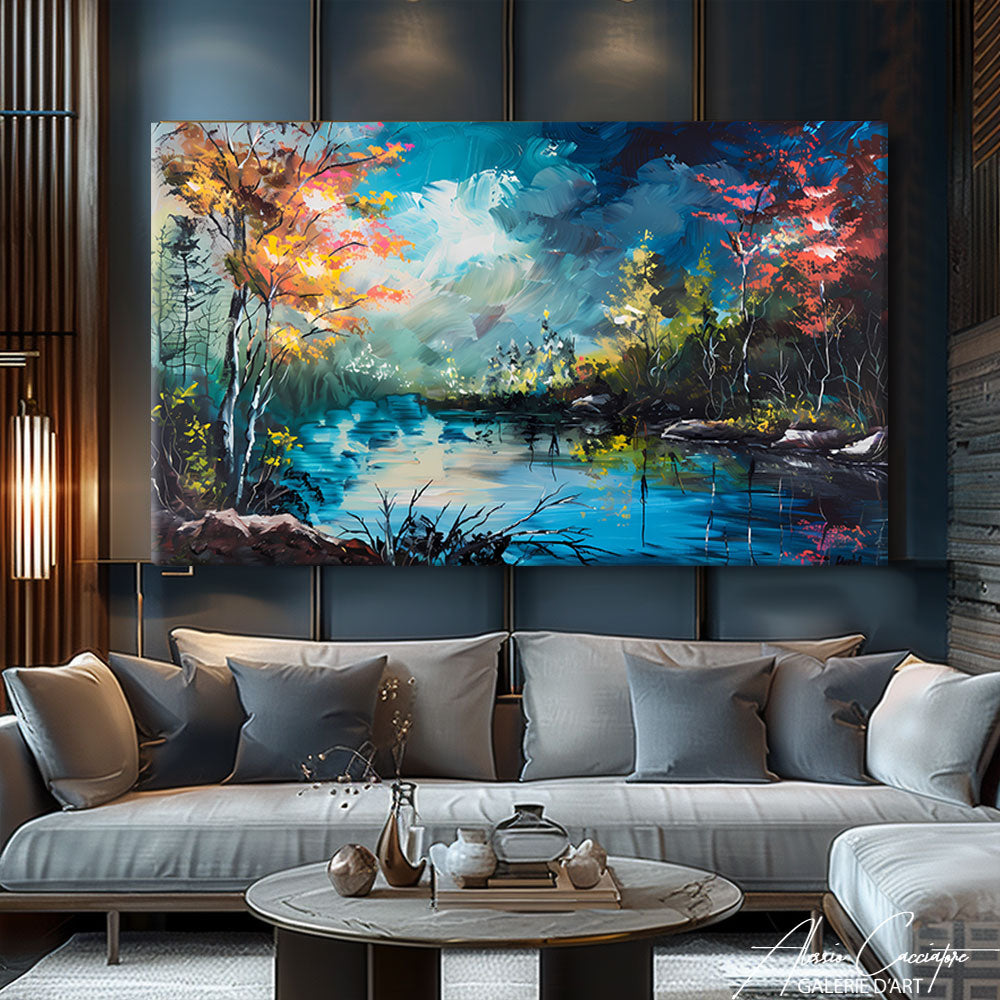 Tableau Peinture Paysage