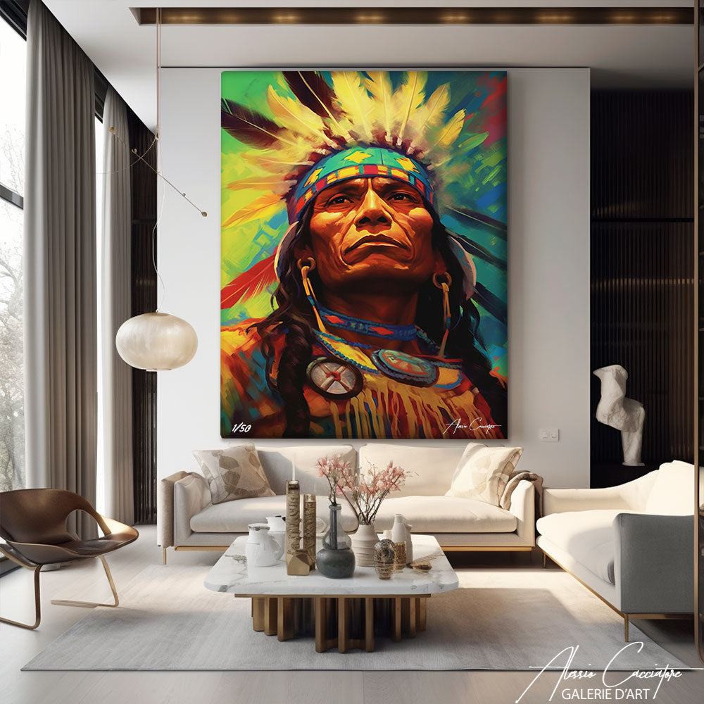 tableau indien d'amérique