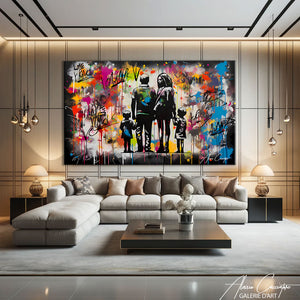 Tableau Graffiti Pop Art