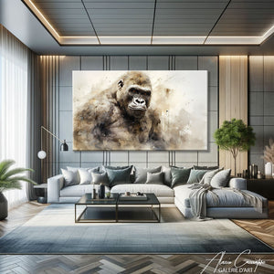 tableau déco gorille