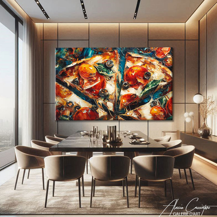 Tableau Decoration Cuisine – mise en situation