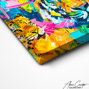 TABLEAU ANIMAUX COLORÉ Alessio Cacciatore