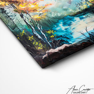 TABLEAU PEINTURE PAYSAGE Alessio Cacciatore