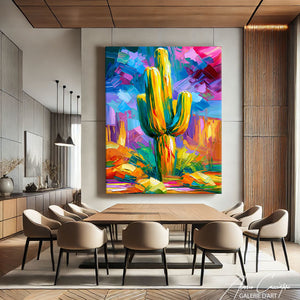 Affiche Cactus Moderne