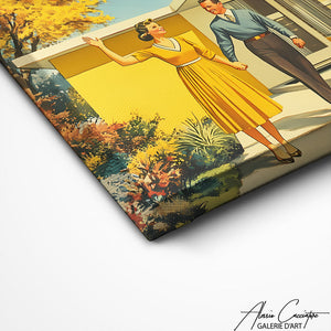 TABLEAU RETRO MODERNE Alessio Cacciatore