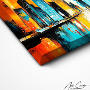 TABLEAU COUCHER DE SOLEIL HORIZONTAL AlessioCacciatore