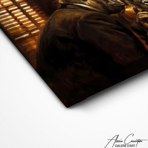 TABLEAU ANIMAUX ORIGINAL Alessio Cacciatore