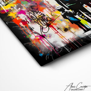 TABLEAU GRAFFITI POP ART Alessio Cacciatore