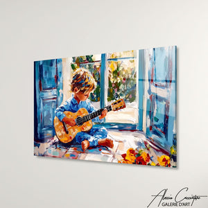 Tableau Musique Guitariste