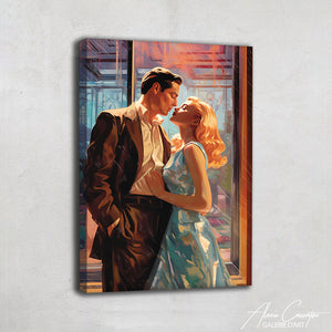 tableau amour couple