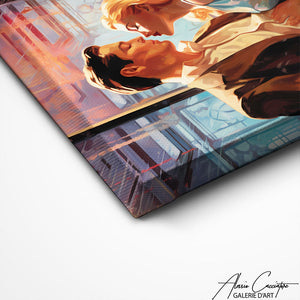 TABLEAU AMOUR COUPLE Alessio Cacciatore