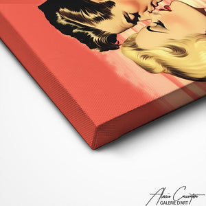 TABLEAU COUPLE AMOUREUX DESIGN Alessio Cacciatore
