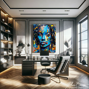 peinture femme africaine