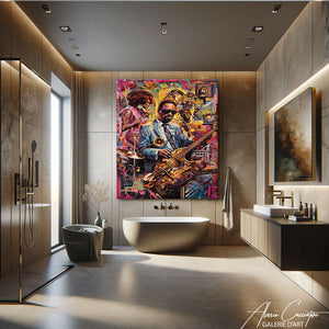 tableau musique jazz